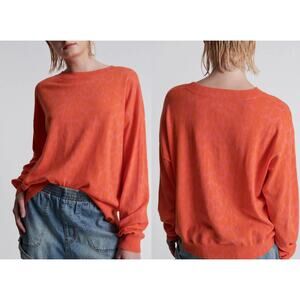 One Teaspoon NEON LEOPARD KNIT SWEATER size XS